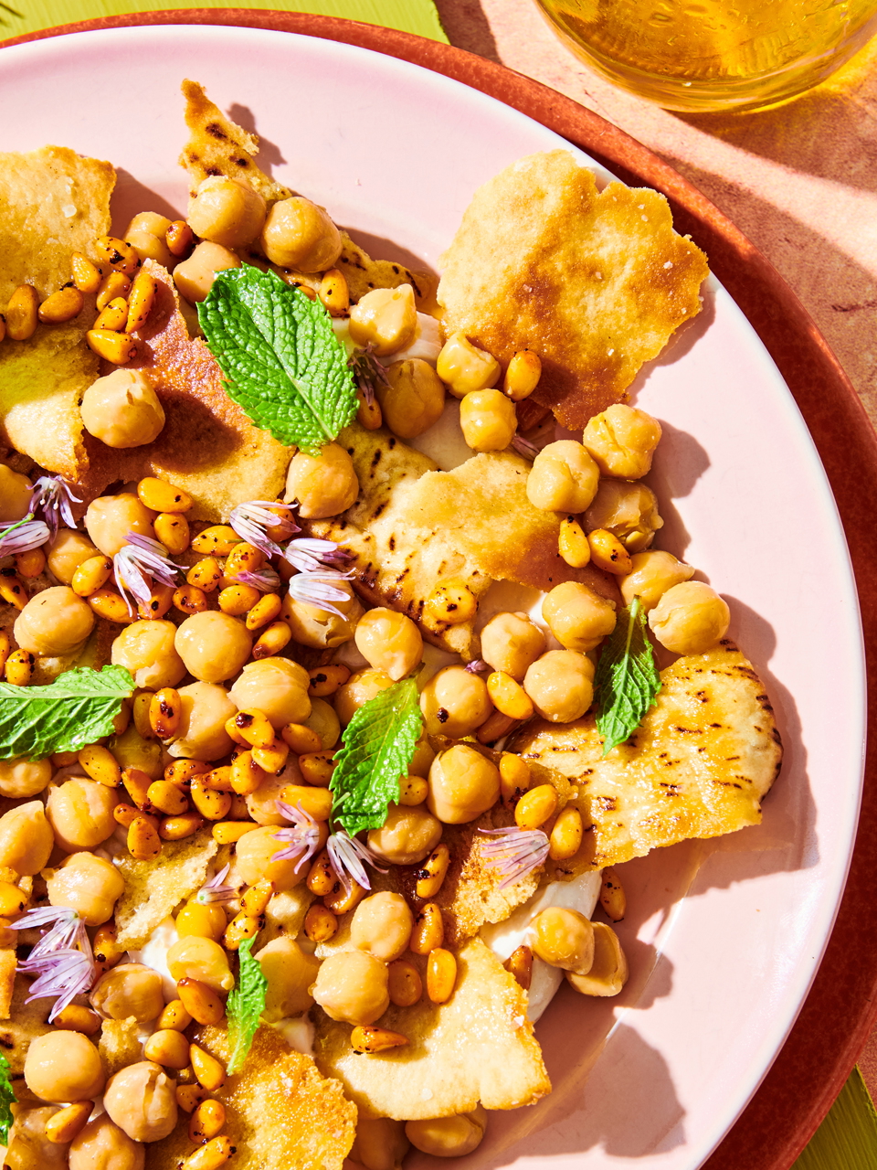 Lebanese Fatteh: Chickpea, Yogurt & Crispy Pita