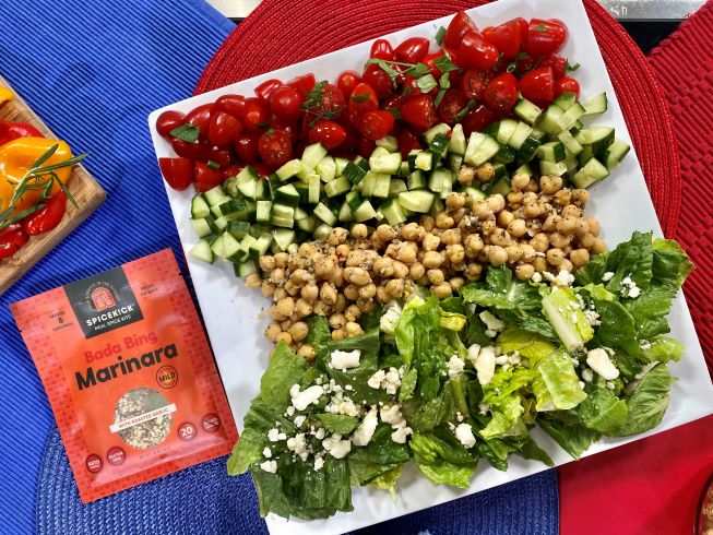 Spicekick Mediterranean Chickpea Salad