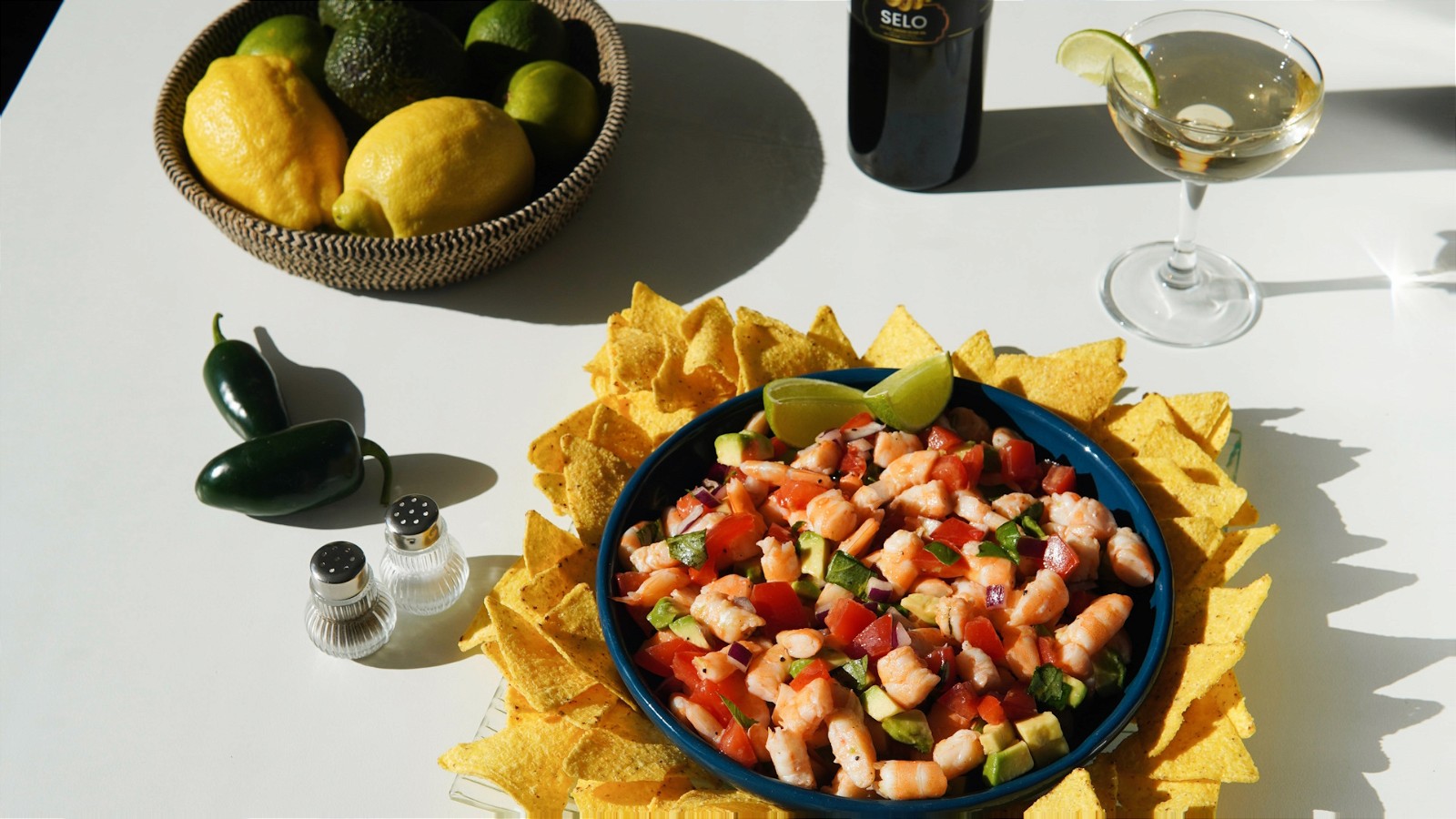 Image of Ceviche with Shrimp and Avocado