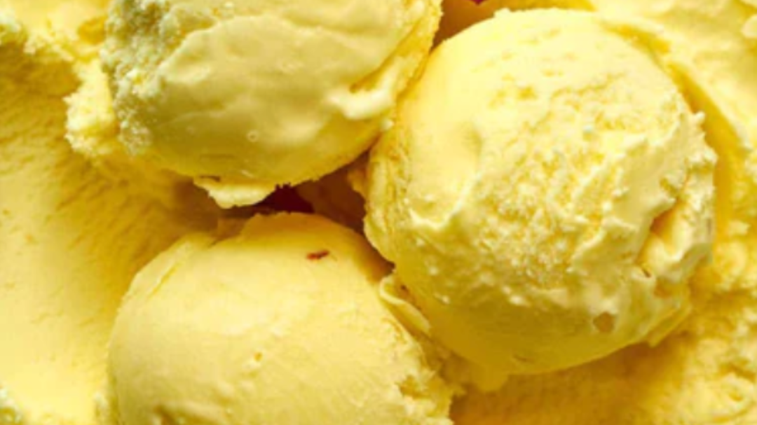 Image of Saffron Rosewater Pistachio Ice Cream by Heray Spice