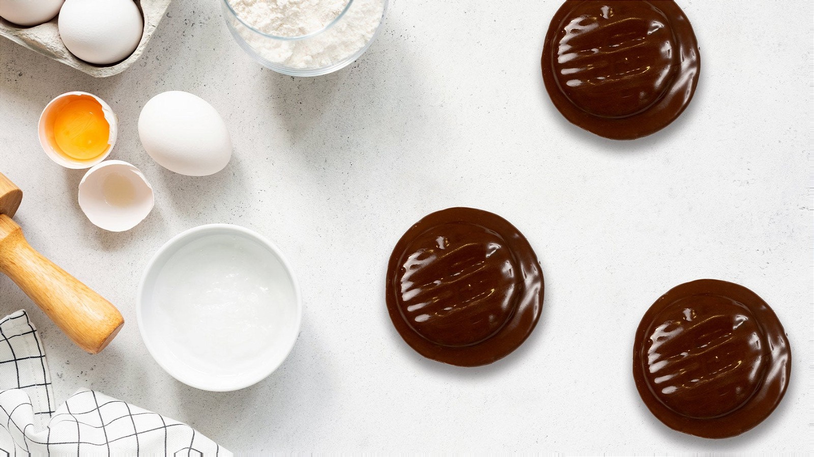 Image of Chocolate Covered Sesame Tahini Chocolate Chip Cookies Recipe