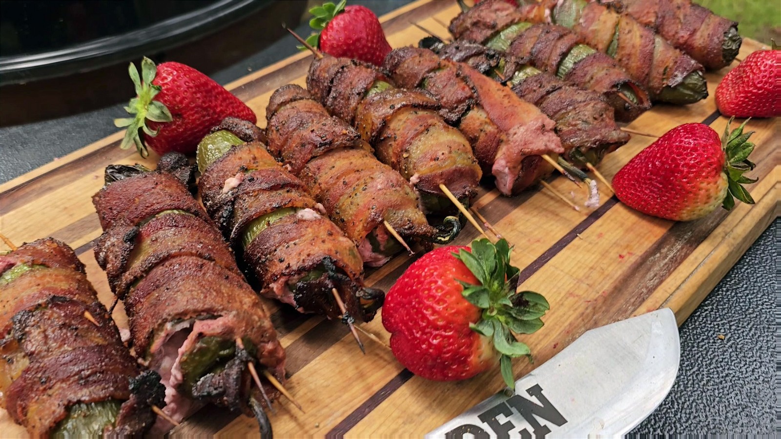 Image of Strawberry Bacon Jalapeno Poppers