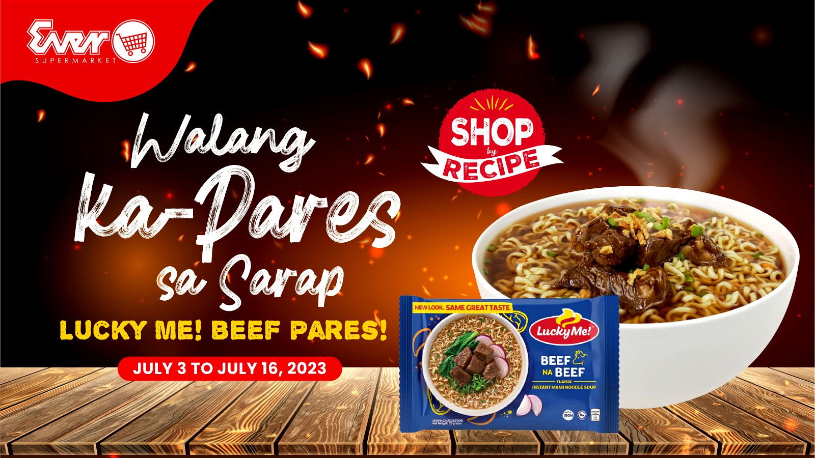 Image of LUCKY ME BEEF PARES