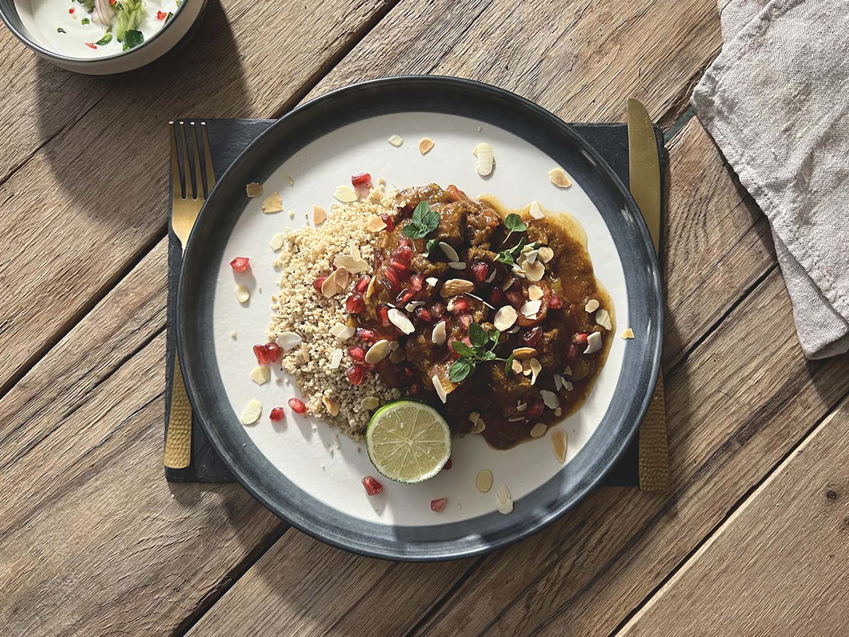 Lamb Tagine with Rice