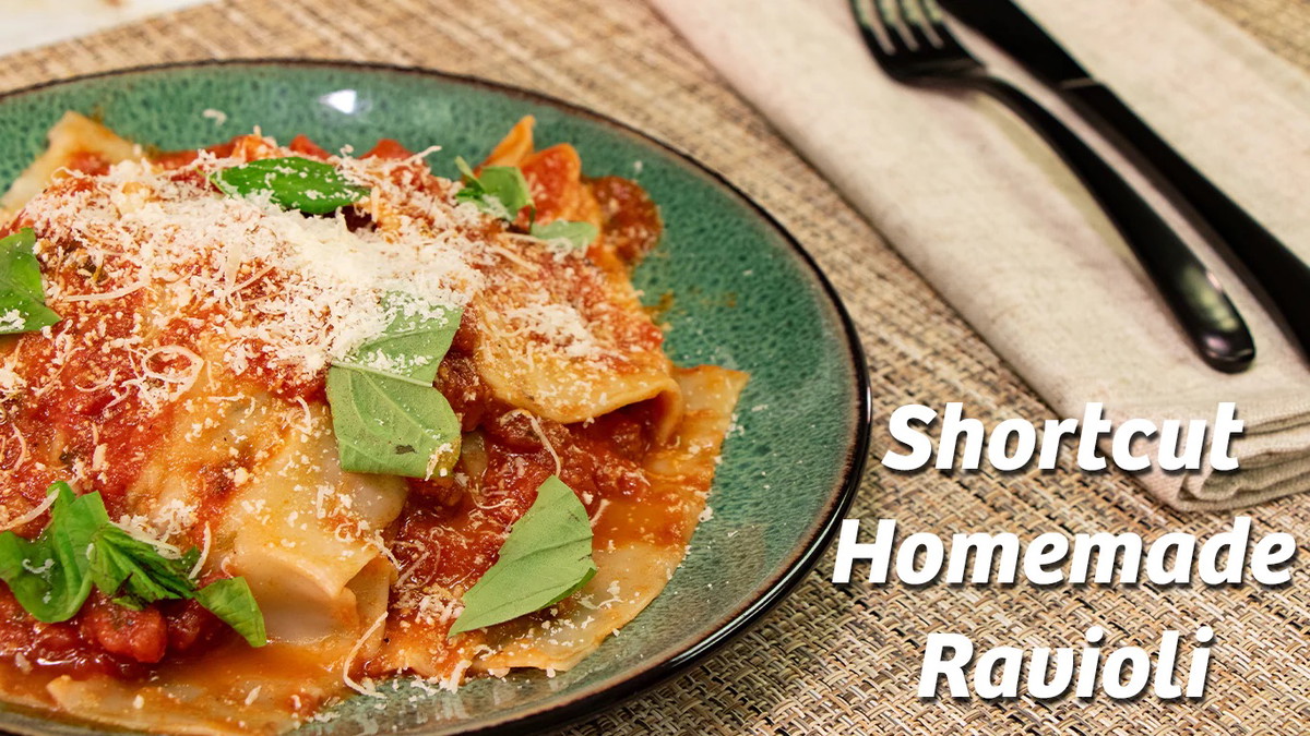 Short Cut Homemade Ravioli