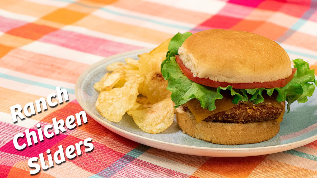 The Best Ranch Chicken Sliders