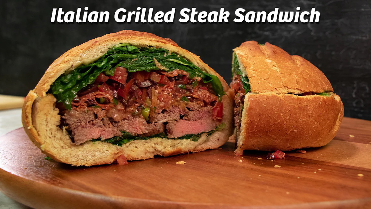 Italian Grilled Steak Sandwich