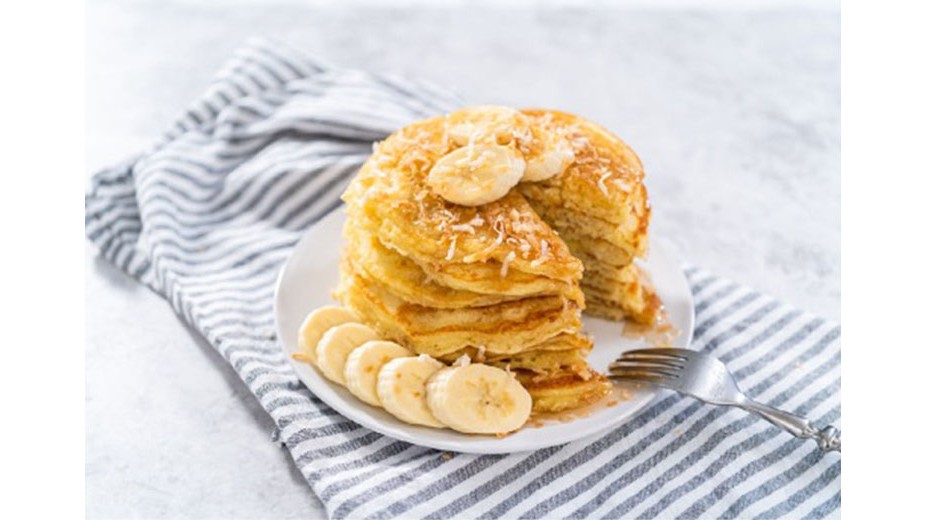 Image of Coconut Pancakes Recipe