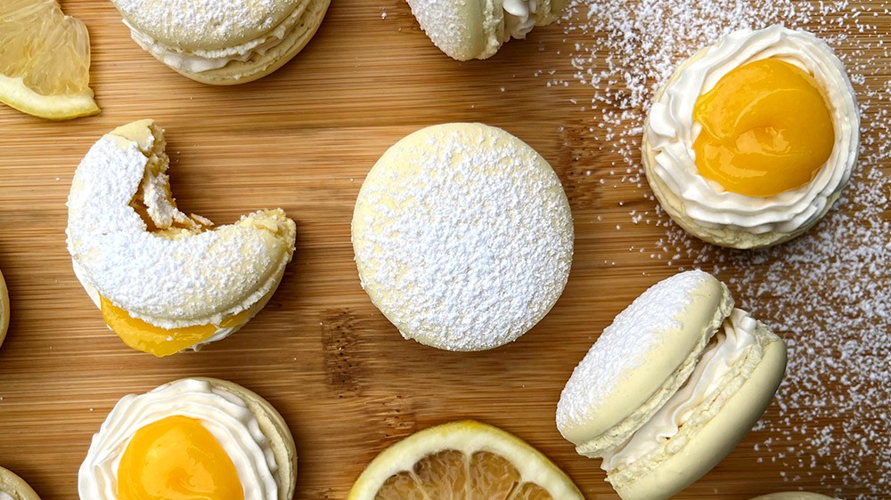 Image of Refreshing Lemon Macaron