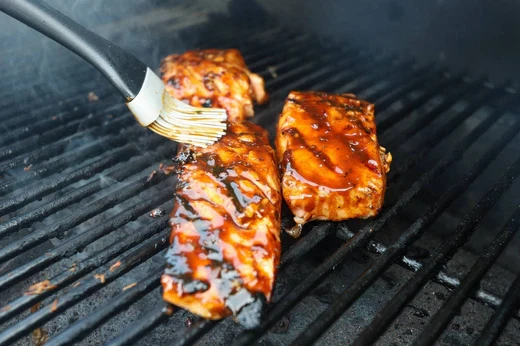 Grilled Teriyaki Salmon