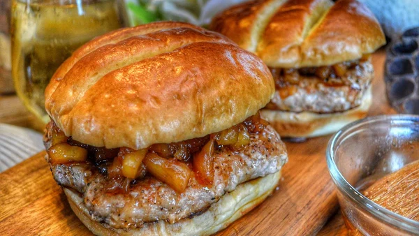 Image of Sweet Polynesian Pork Burgers