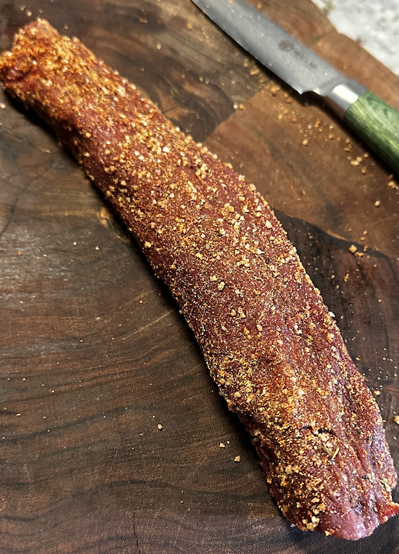 Dry Rubbed Elk Tenderloin 