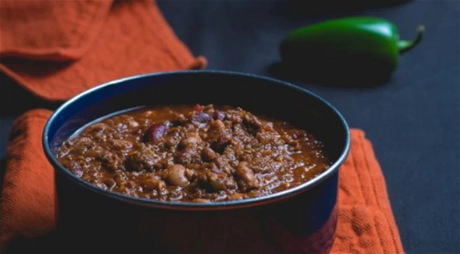 Image of Buffalo or Elk Chili