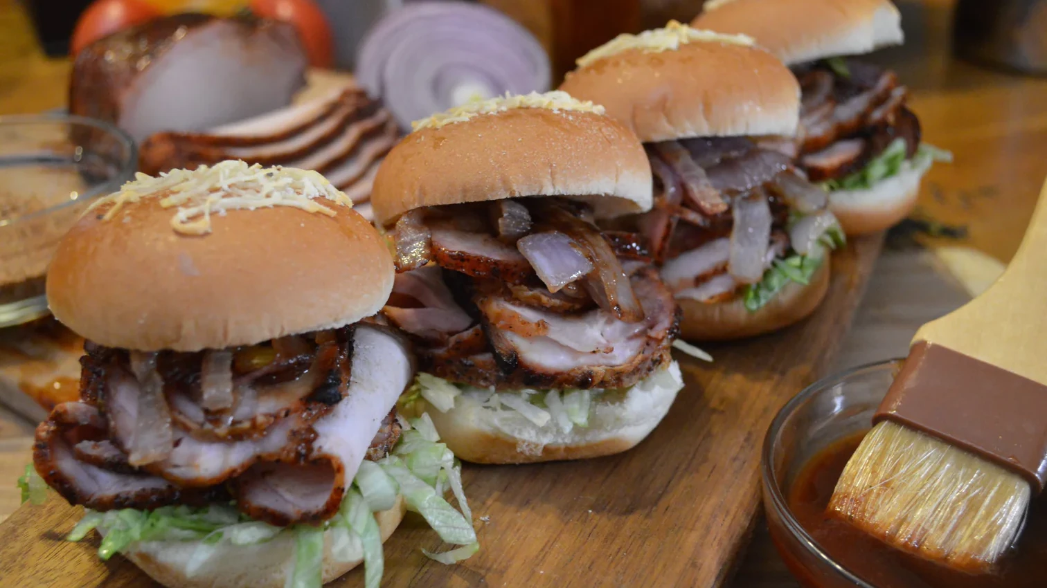 Spicy Pork Loin Sliders