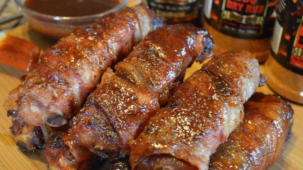 Image of Croix Valley Smoked Bacon Wrapped Ribs