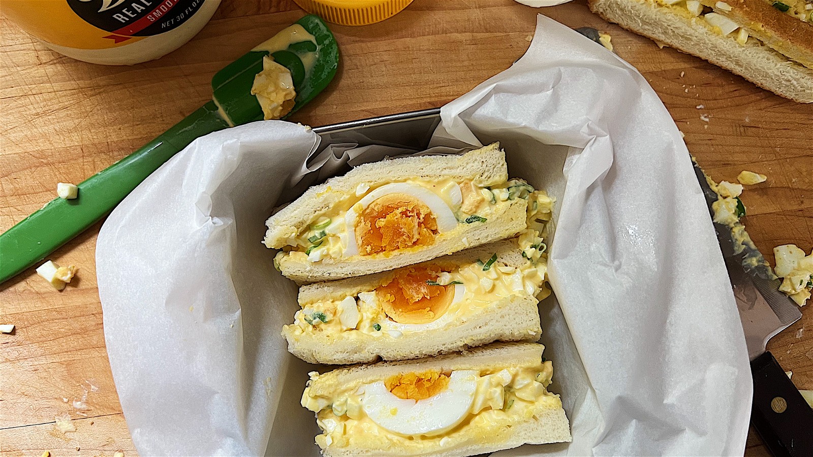 Image of Konbi-Style Tamago Sandwich 