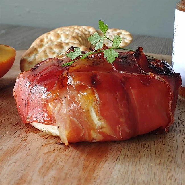 Image of Prosciutto Wrapped Brie