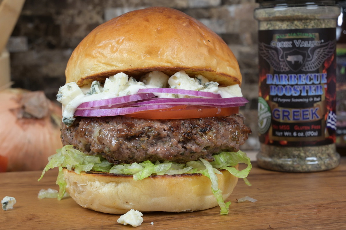 Greek Gyro Burger