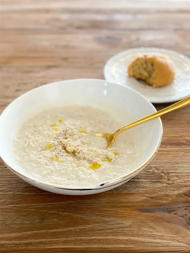 Image of 大根と玉ねぎの冷製ポタージュスープ
