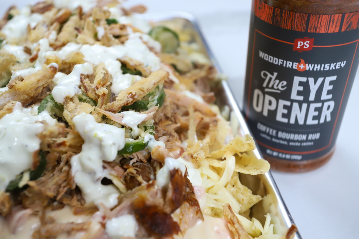 Pulled Pork Nachos Blancos
