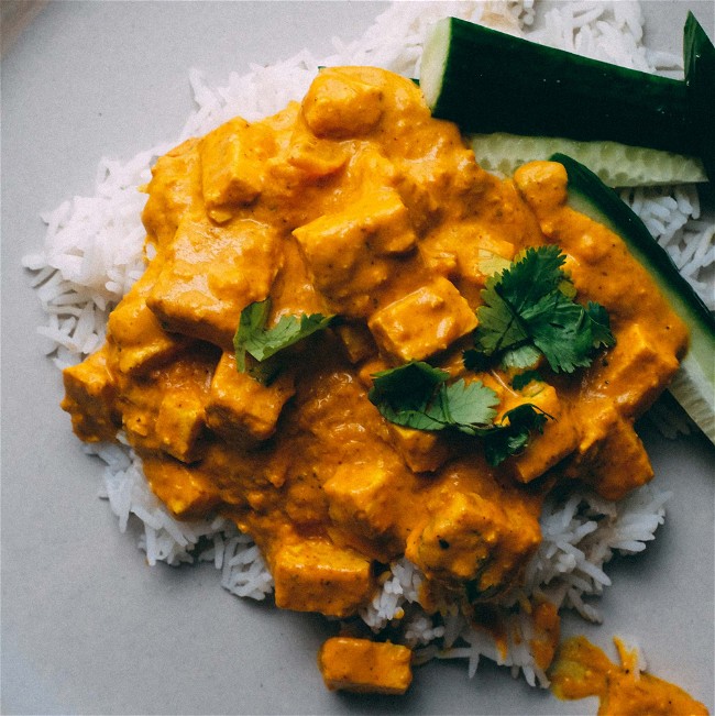 Image of Tofu-Curry mit Kokosmilch