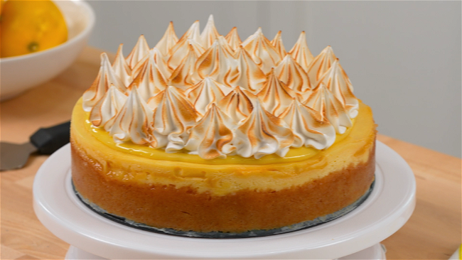 Image of Lemon Meringue Cheesecake