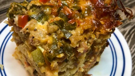 Image of Southwest Crock Pot Breakfast Casserole