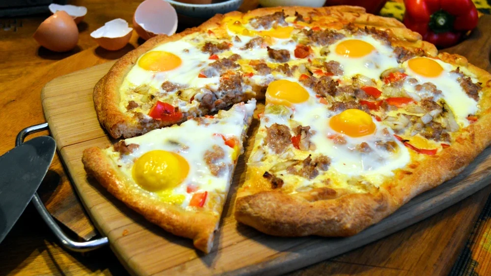 Image of Grilled Breakfast Pizza