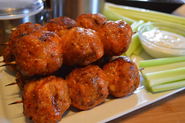 Buffalo Chicken Meatballs