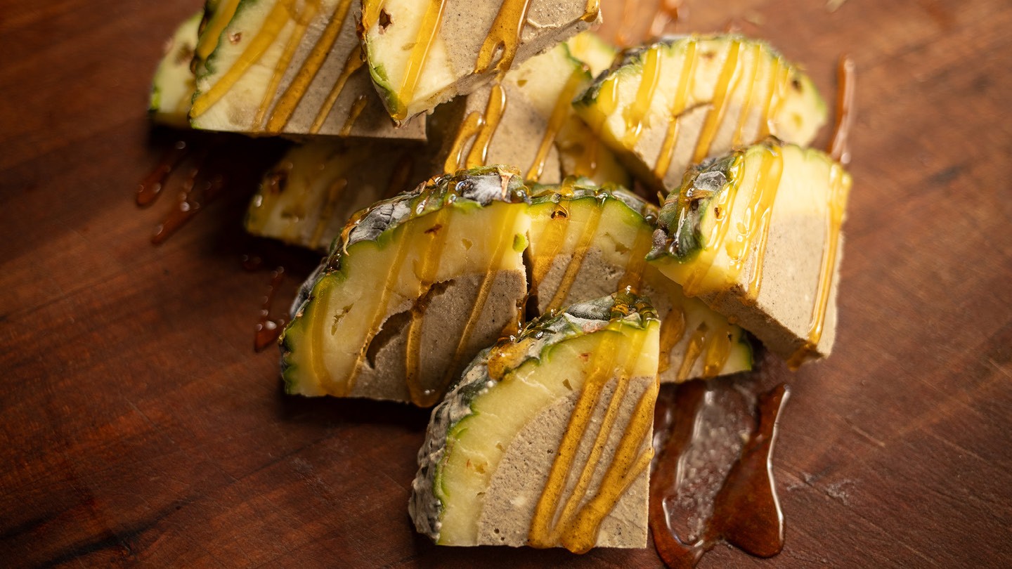 Image of Grilled Pineapple Ice Cream
