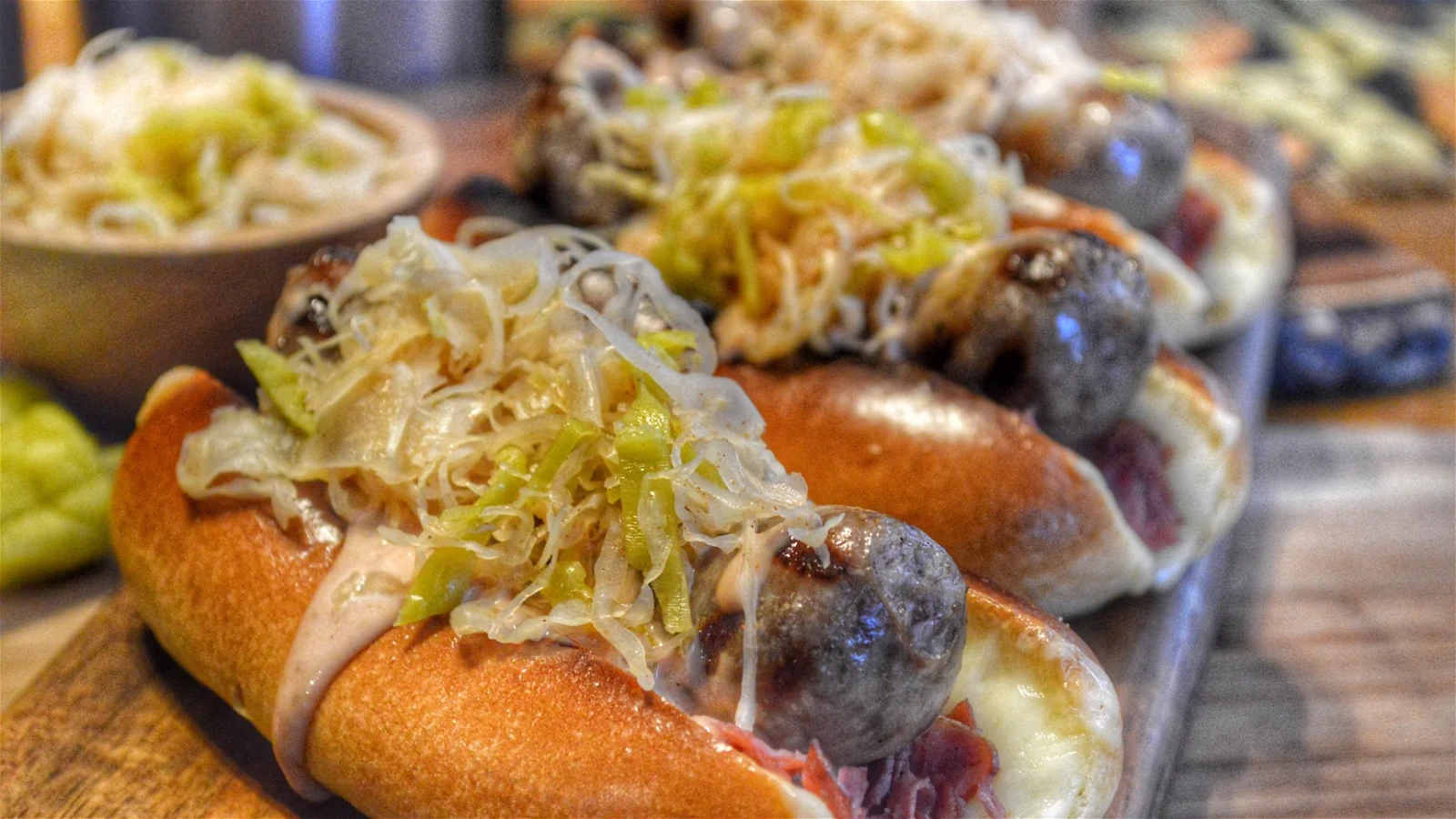 Image of Spicy Reuben Bratwurst