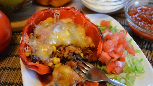 Image of Grilled Mexican Stuffed Peppers