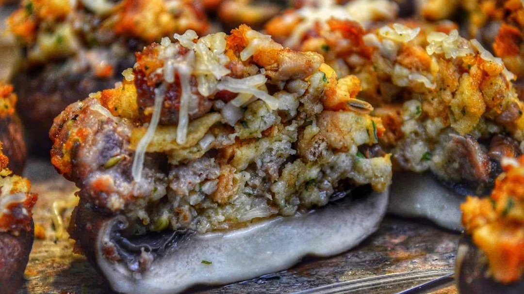 Image of Scrumptious Sausage Stuffed Mushrooms