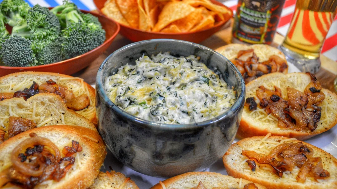 Image of Smoked Spinach and Artichoke Dip