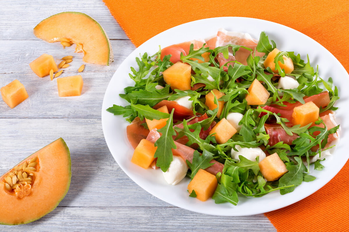 Ham and Melon Salad