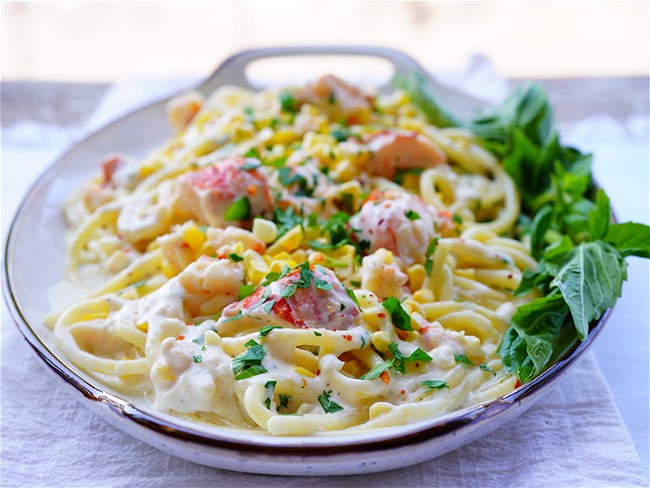 Image of Lobster Bucatini Recipe