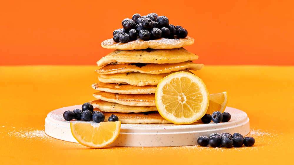 Image of Lemon Blueberry Pancakes