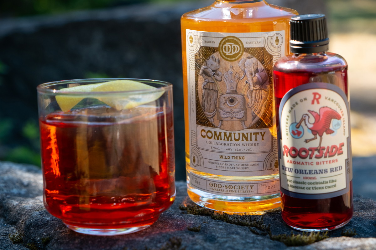 Mushroom Sazerac