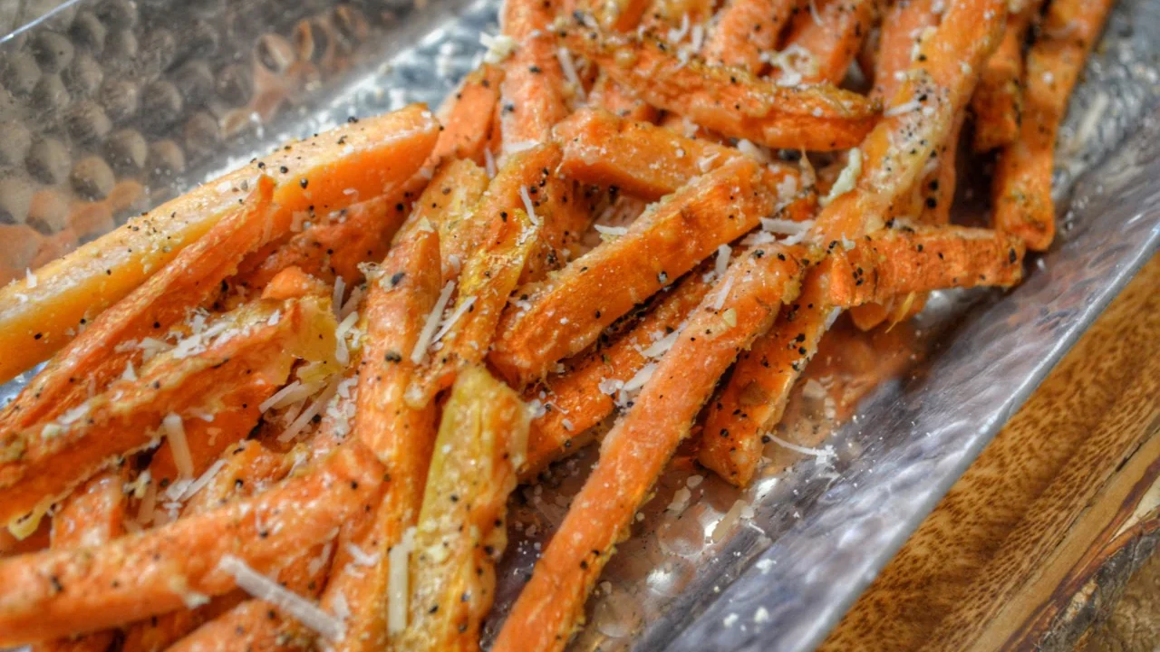 Image of Parmesan Garlic Carrot Fries