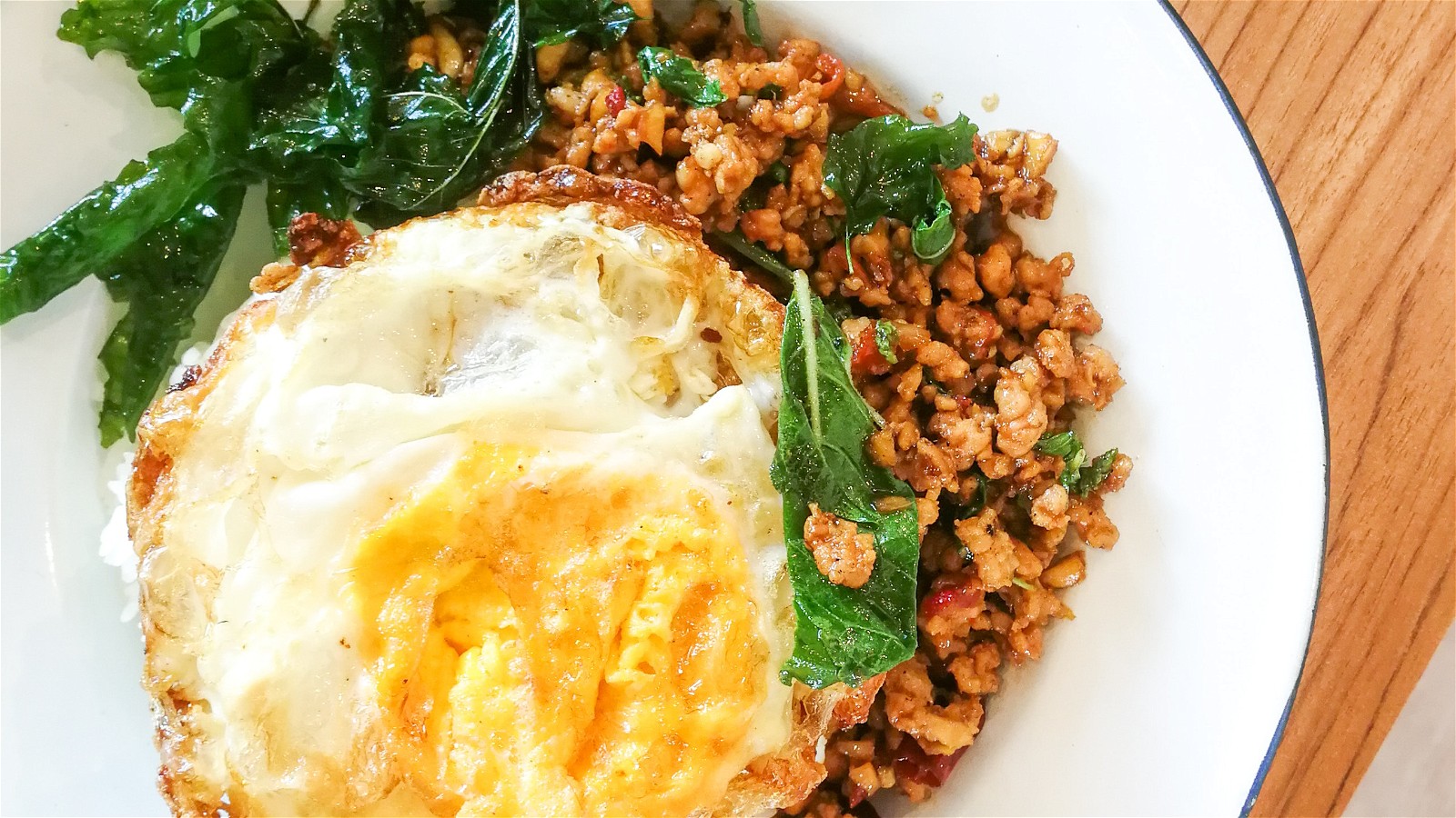 Image of Pad Kra Pao - Stir-fried Meat with Holy Basil