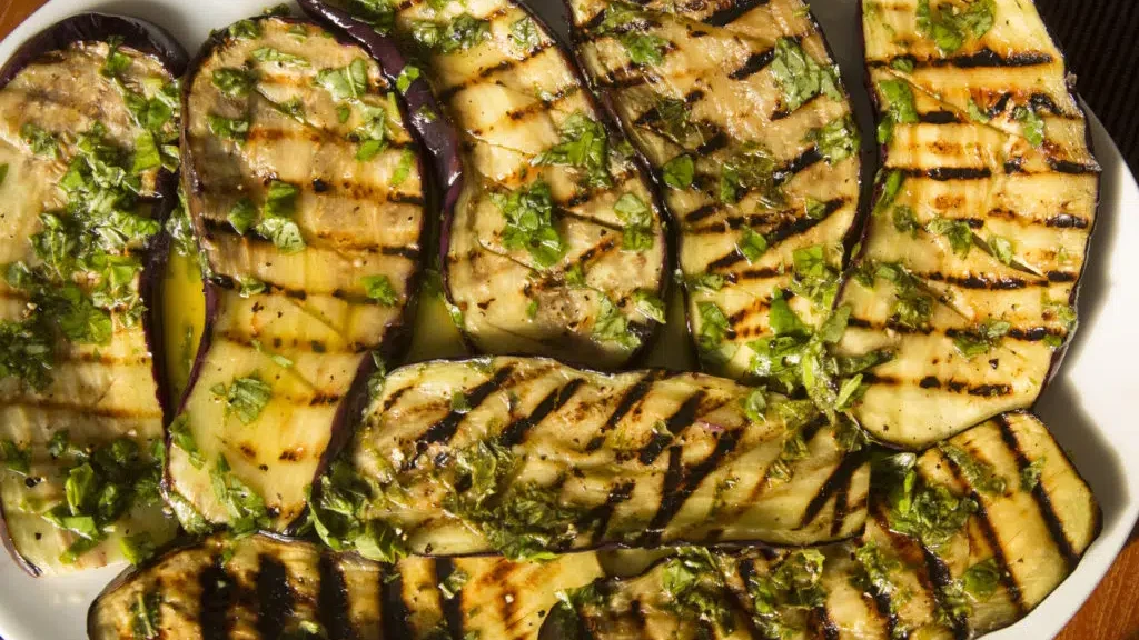 Image of Gegrillte Auberginen - so gehts