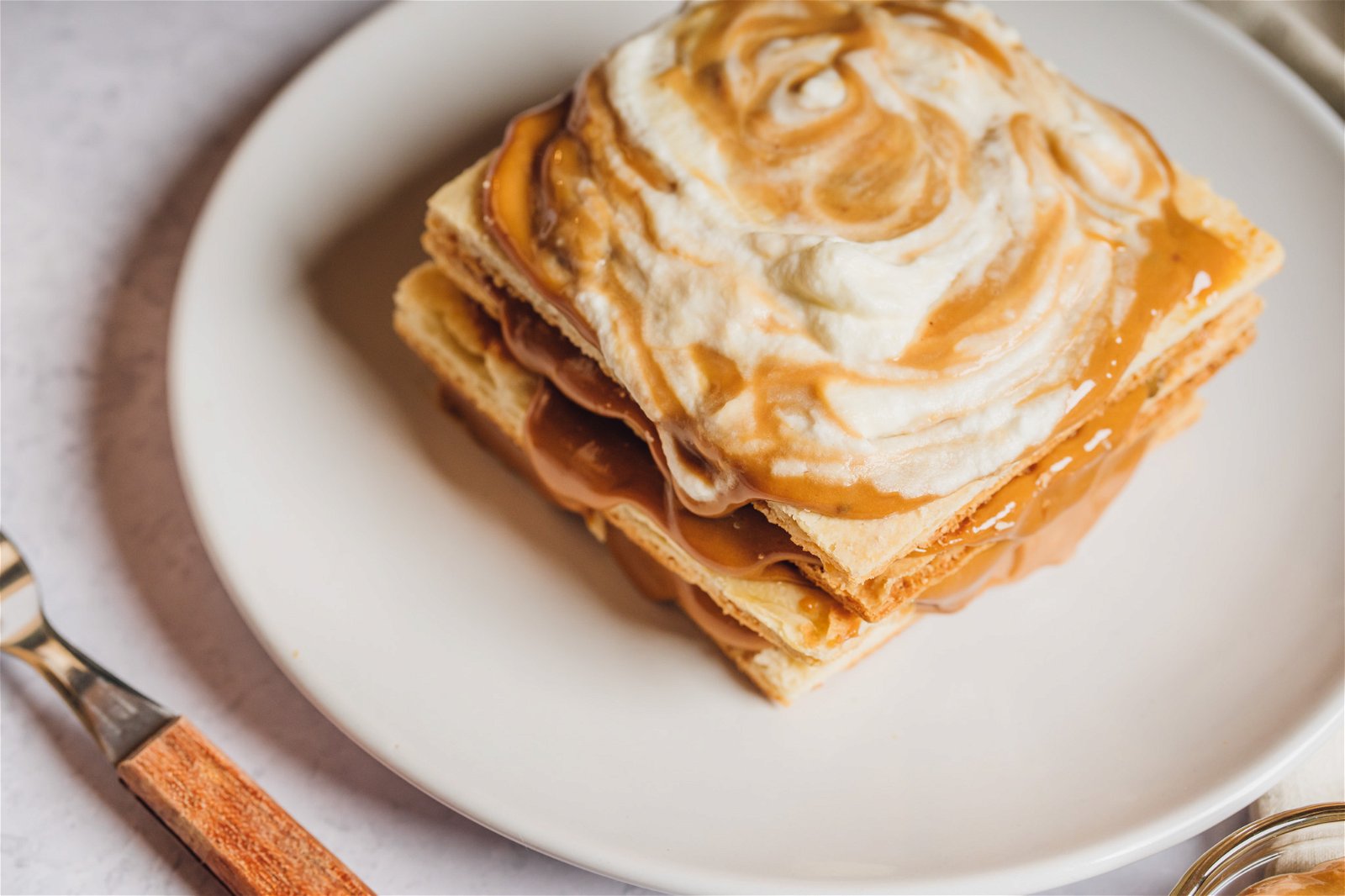 Mille-Feuille with Dulce de Leche