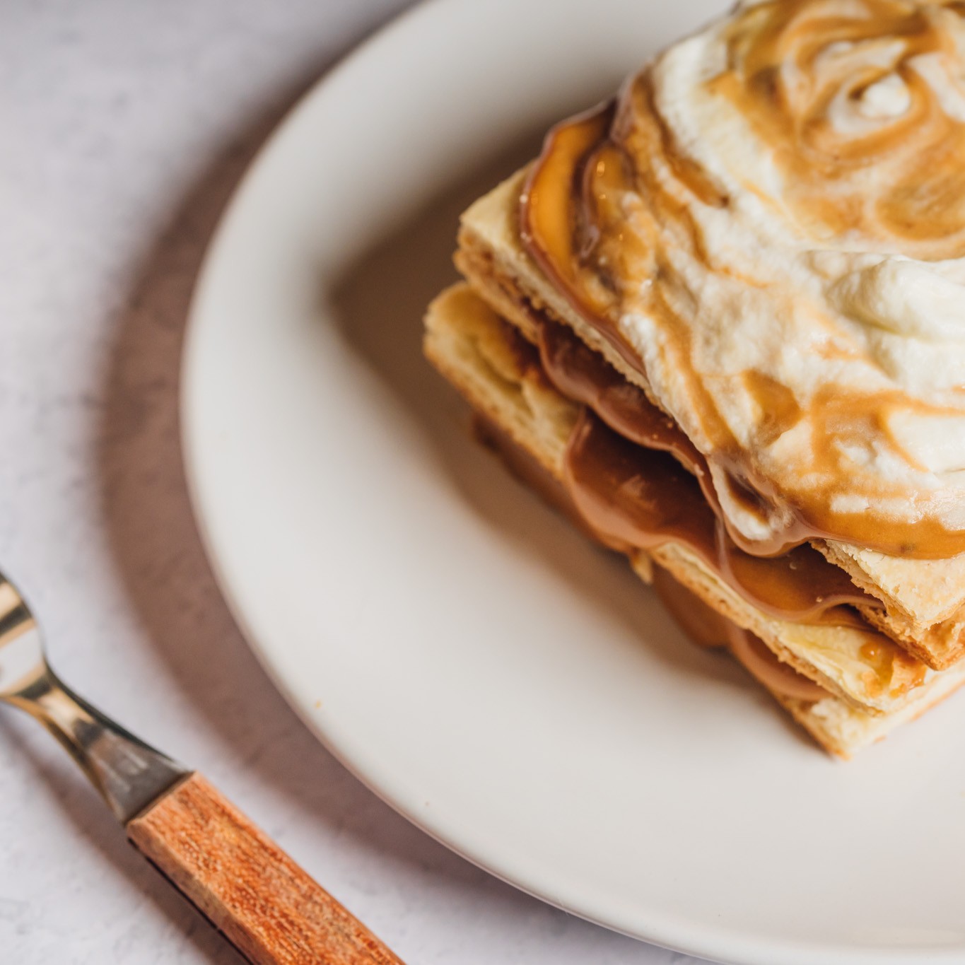 Mille-Feuille with Dulce de Leche