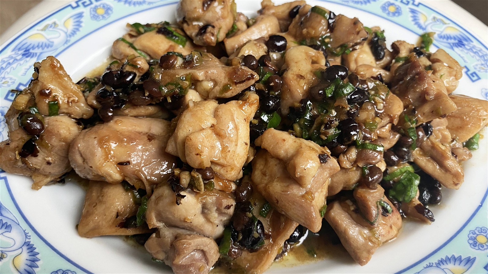 Image of Stir-fried Chicken with Fermented Black Beans