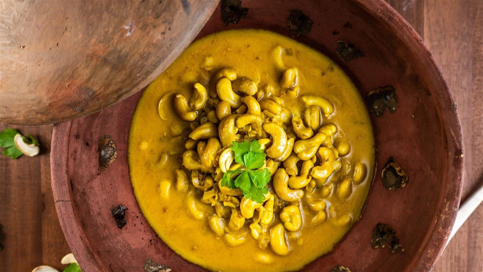 Image of Mouth Watering Cashew Nuts Gravy Curry