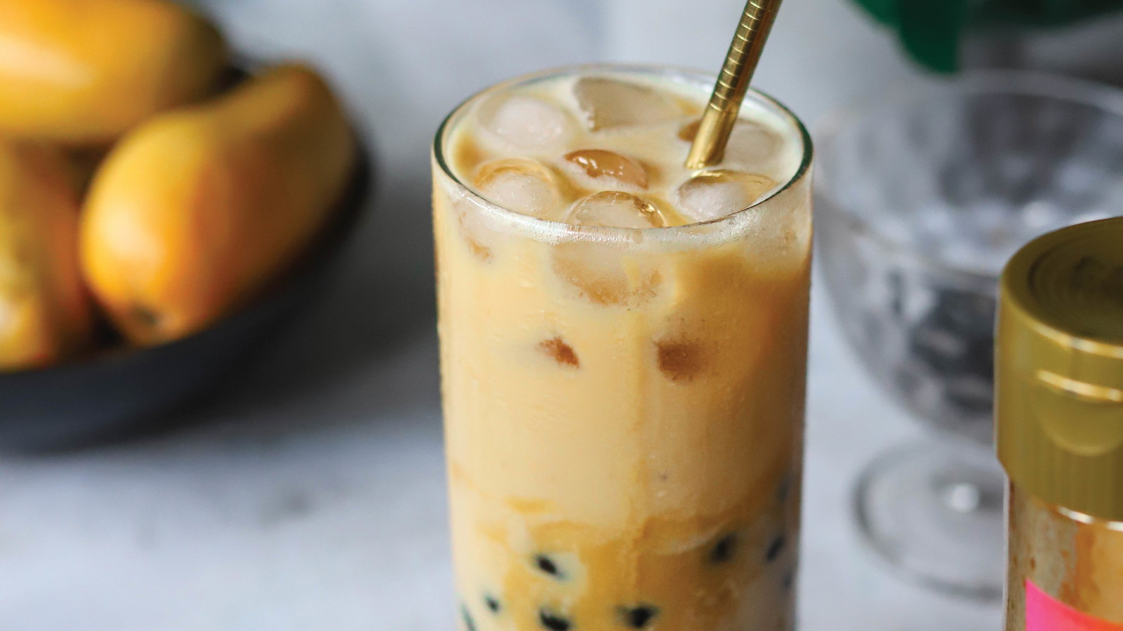 Image of Red Rooibos & Mango Bubble Tea 