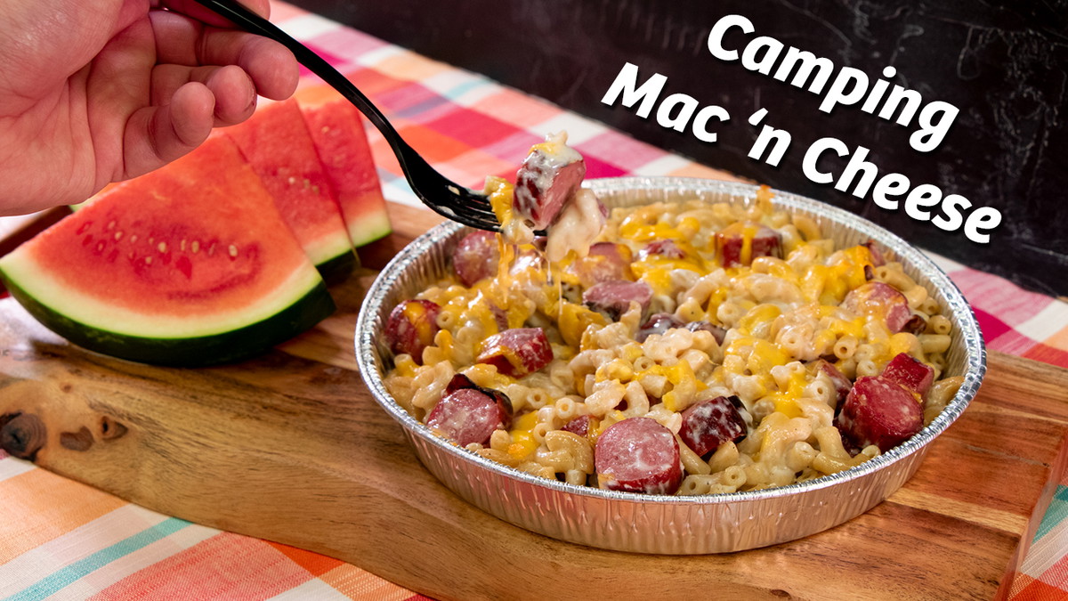 Camping Mac 'n Cheese with Campfire Grillers!