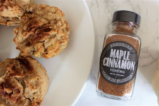 Image of Maple Cinnamon Honey Crisp Apple Muffins