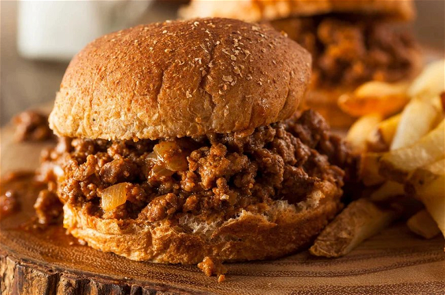 Image of Ground Elk Meat Sloppy Joes