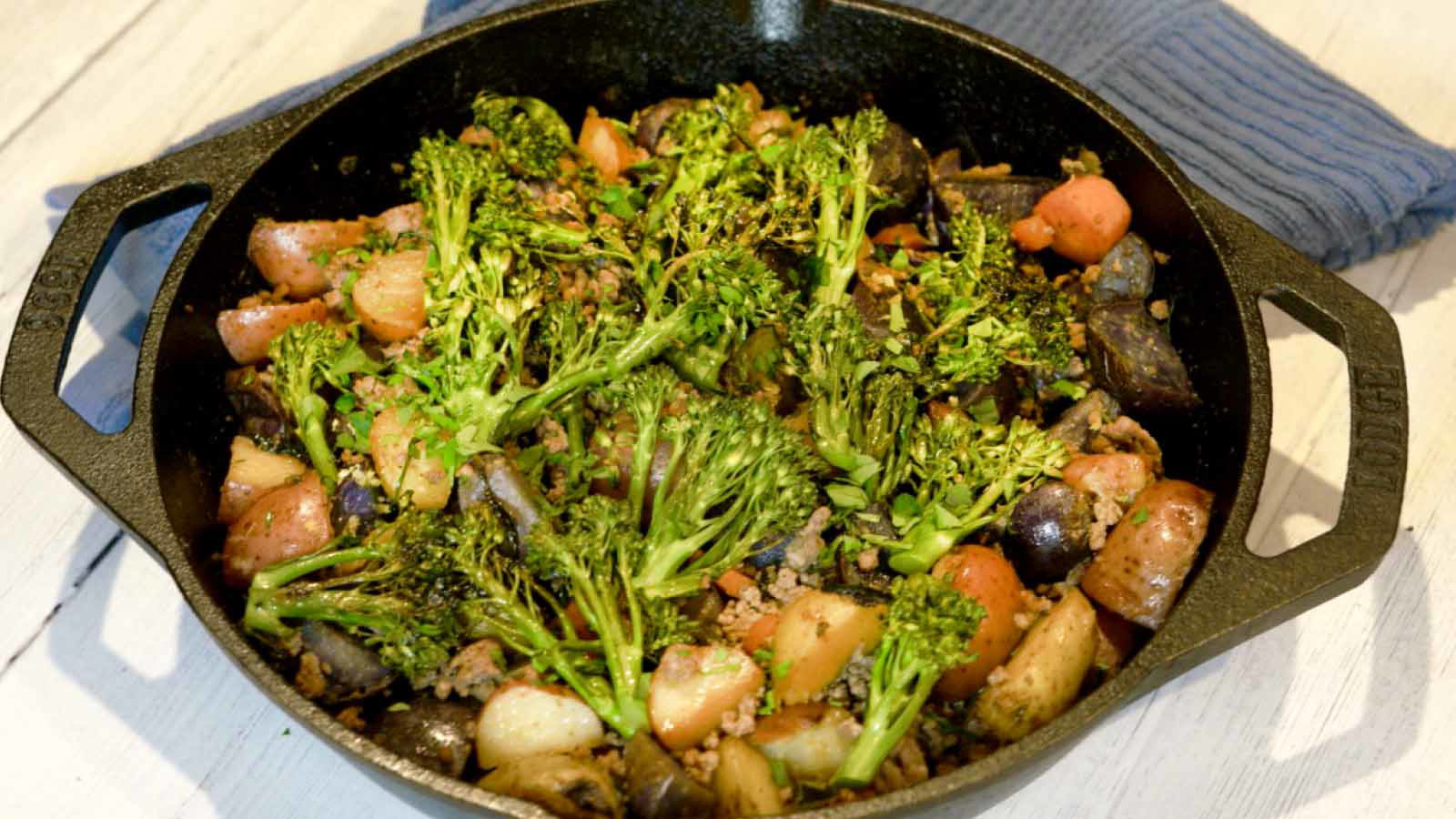 Image of Potato and Beef Skillet